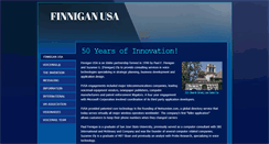 Desktop Screenshot of finniganusa.com